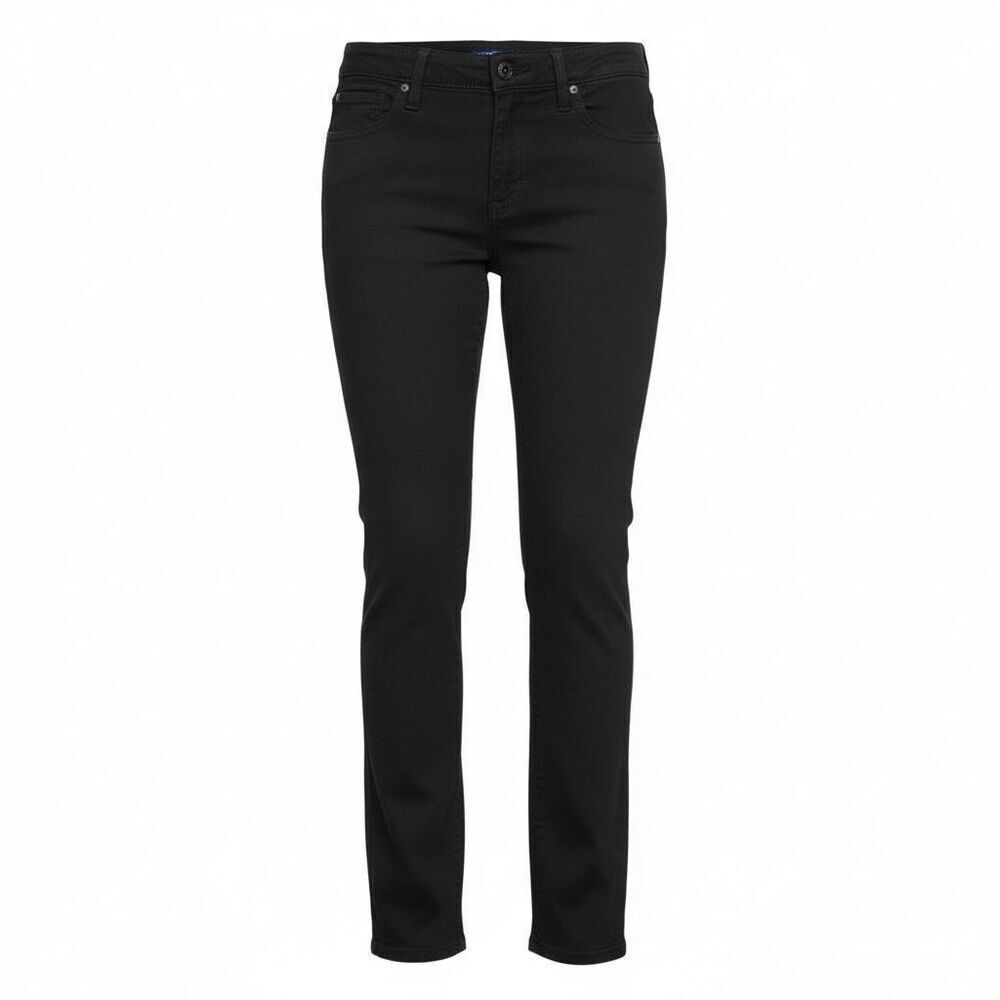 17/21 Exclusive Denim Stretchy Dark Wash Skinny Ankle Jeans Black Size 4P